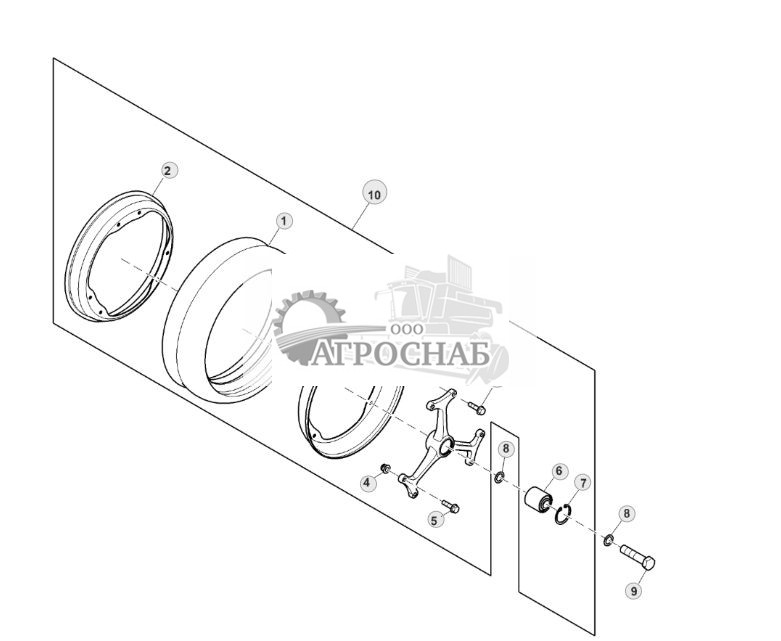 Копирующее колесо, со спицами ( - 780100) - ST809809 187.jpg